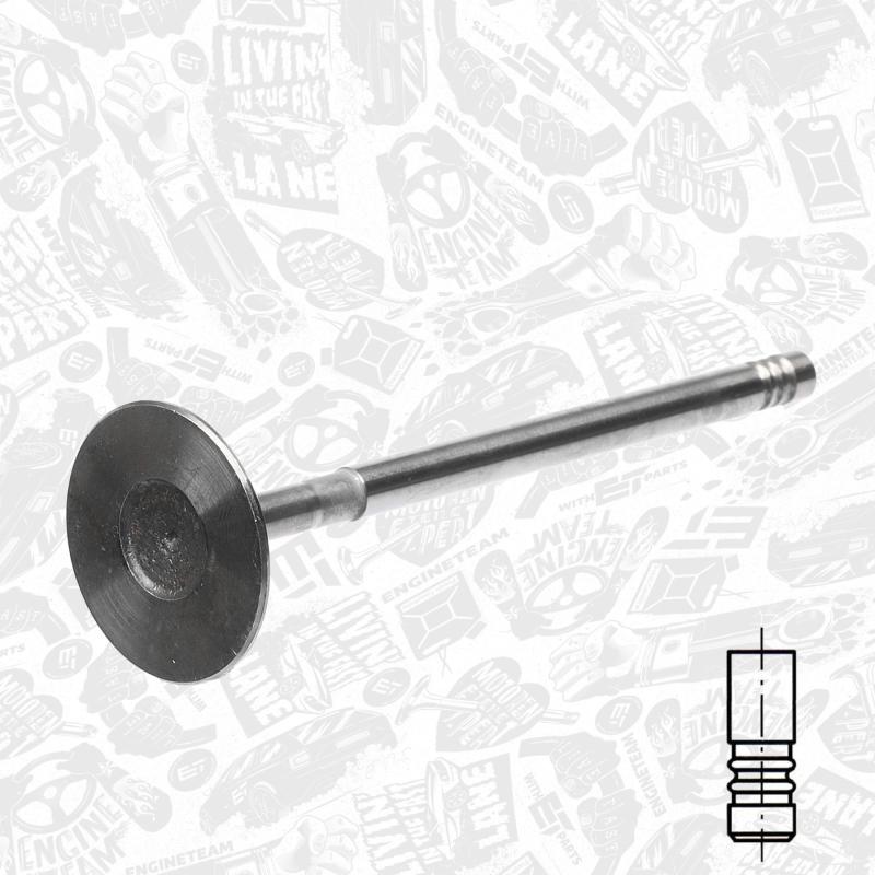 Soupape d'admission ET ENGINETEAM VI0048 - Visuel 2