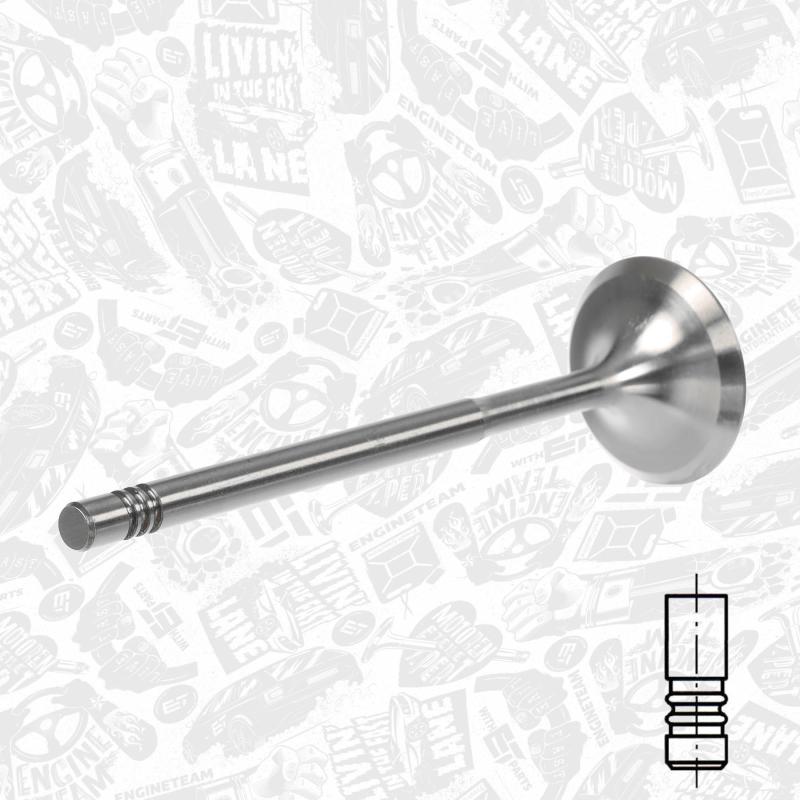 Soupape d'admission ET ENGINETEAM VI0049 - Visuel 1