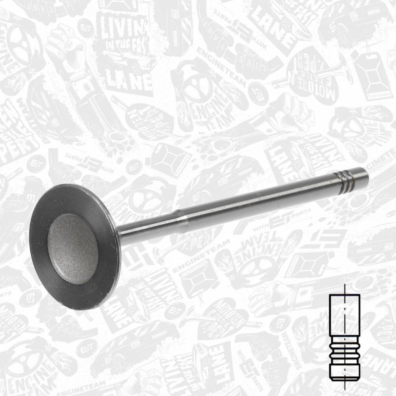 Soupape d'admission ET ENGINETEAM VI0049 - Visuel 2