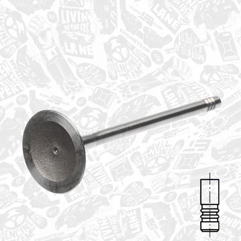 Soupape d'admission ET ENGINETEAM VI0050 - Visuel 2