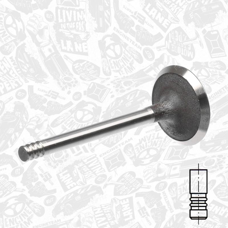 Soupape d'admission ET ENGINETEAM VI0051 - Visuel 1