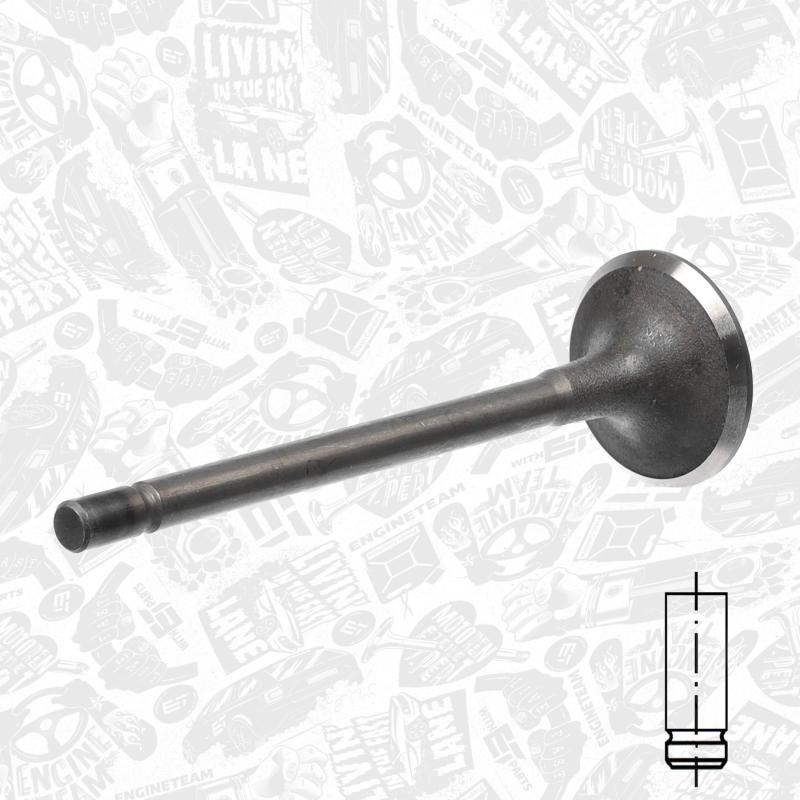 Soupape d'admission ET ENGINETEAM VI0052 - Visuel 1