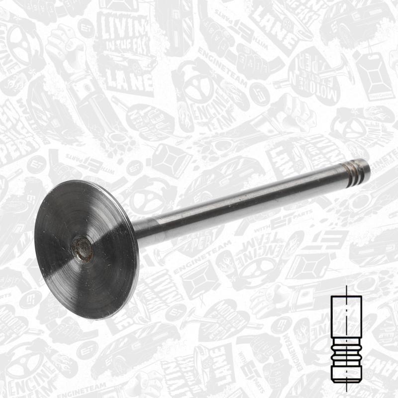 Soupape d'admission ET ENGINETEAM VI0056 - Visuel 2