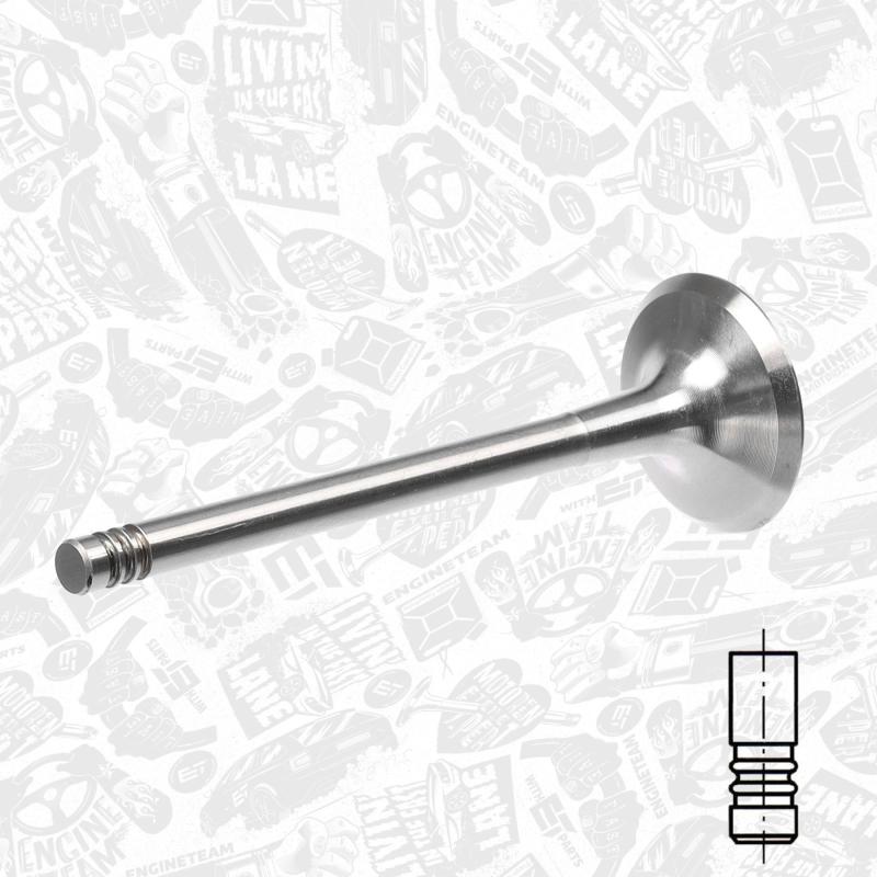 Soupape d'admission ET ENGINETEAM VI0058 - Visuel 1
