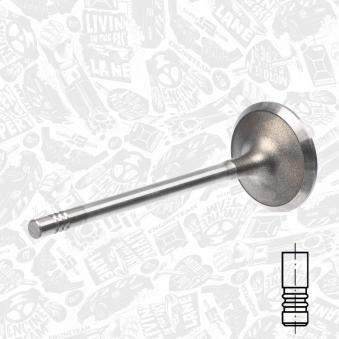 Soupape d'admission ET ENGINETEAM VI0065