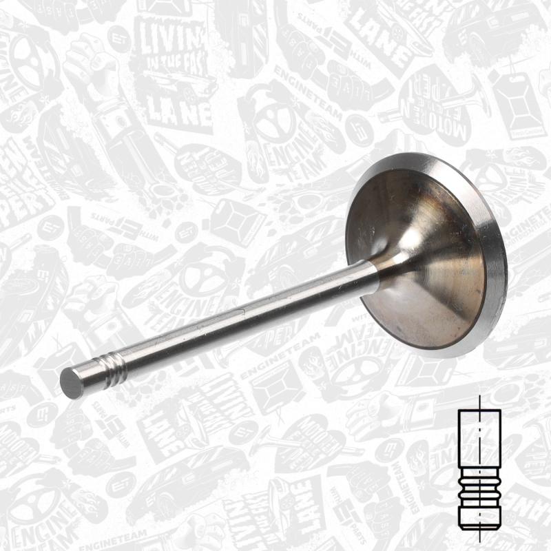 Soupape d'admission ET ENGINETEAM VI0067 - Visuel 1
