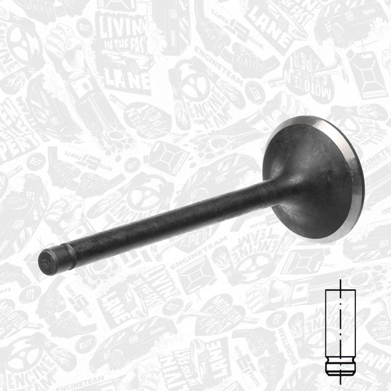 Soupape d'admission ET ENGINETEAM VI0068 - Visuel 1