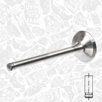 Soupape d'admission ET ENGINETEAM OEM 7701471704