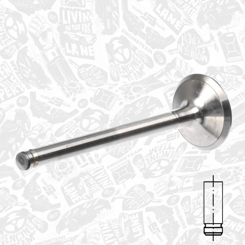 Soupape d'admission ET ENGINETEAM VI0070 - Visuel 1