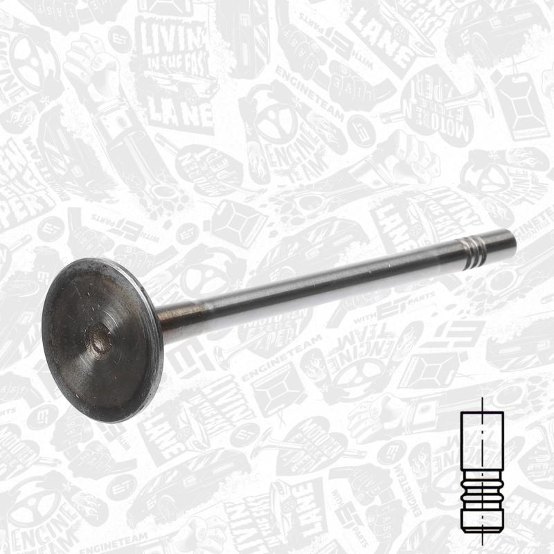 Soupape d'admission ET ENGINETEAM VI0072 - Visuel 2