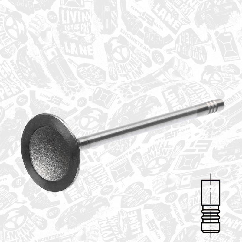 Soupape d'admission ET ENGINETEAM VI0078 - Visuel 2