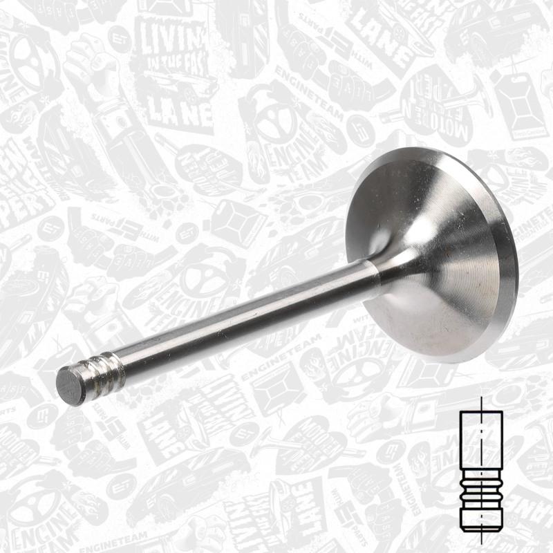 Soupape d'admission ET ENGINETEAM VI0079 - Visuel 1