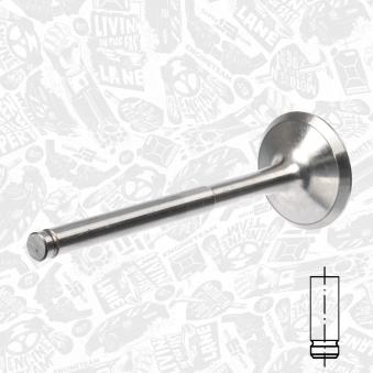 Soupape d'admission ET ENGINETEAM [VI0086]