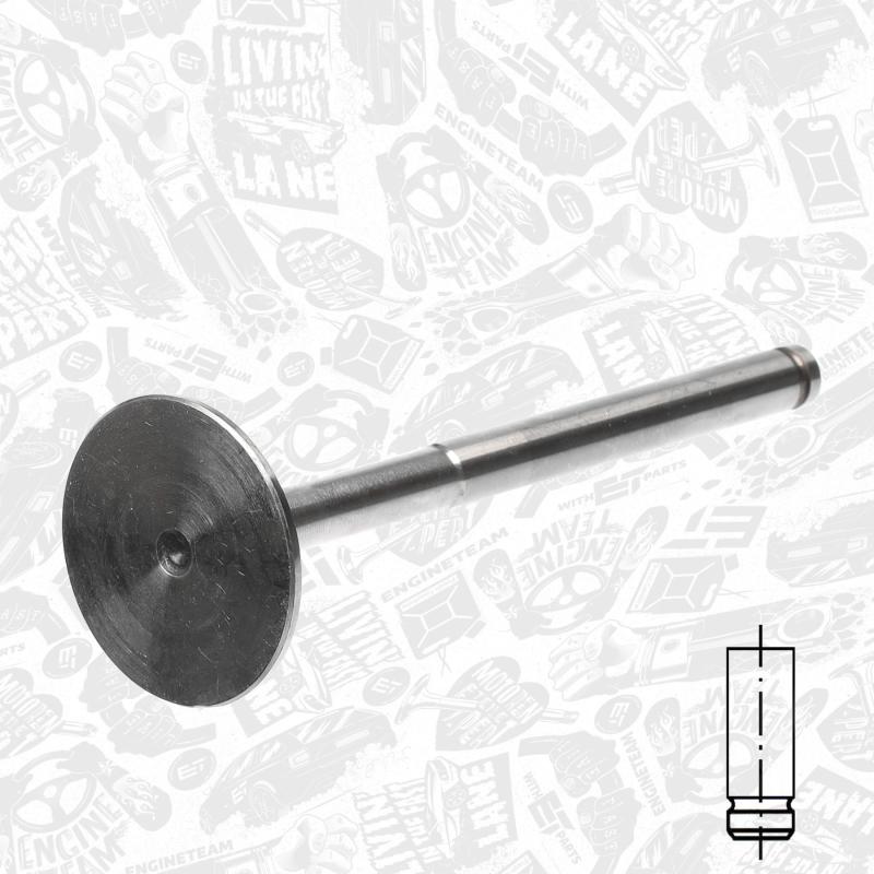 Soupape d'admission ET ENGINETEAM VI0086 - Visuel 2