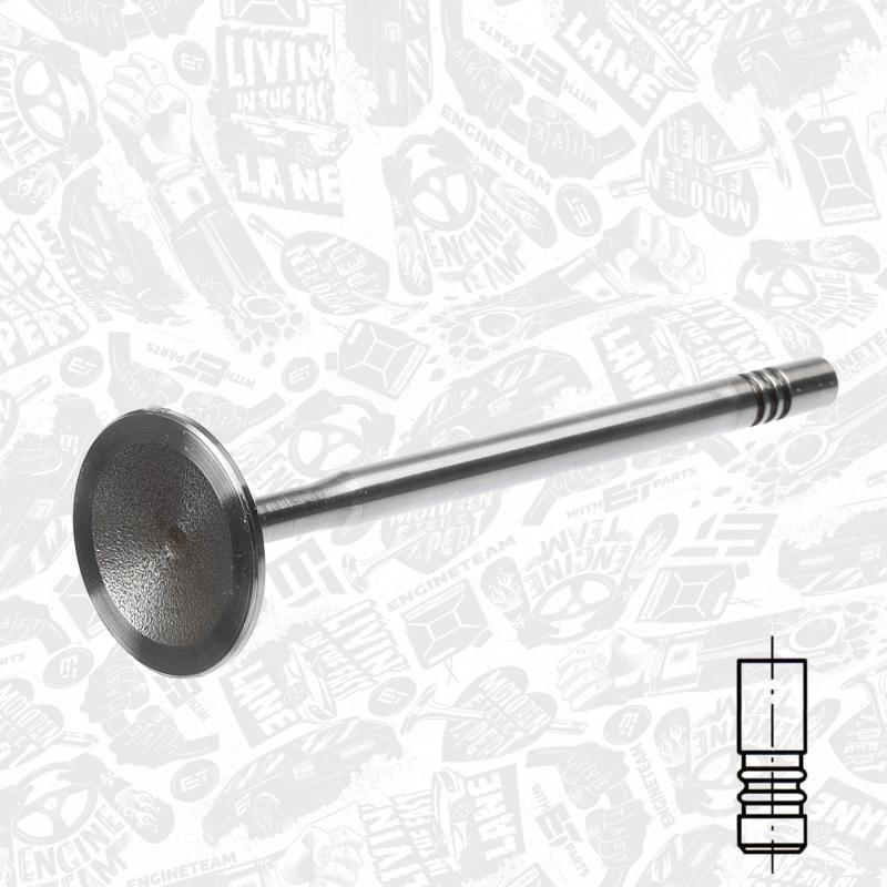 Soupape d'admission ET ENGINETEAM VI0094 - Visuel 2