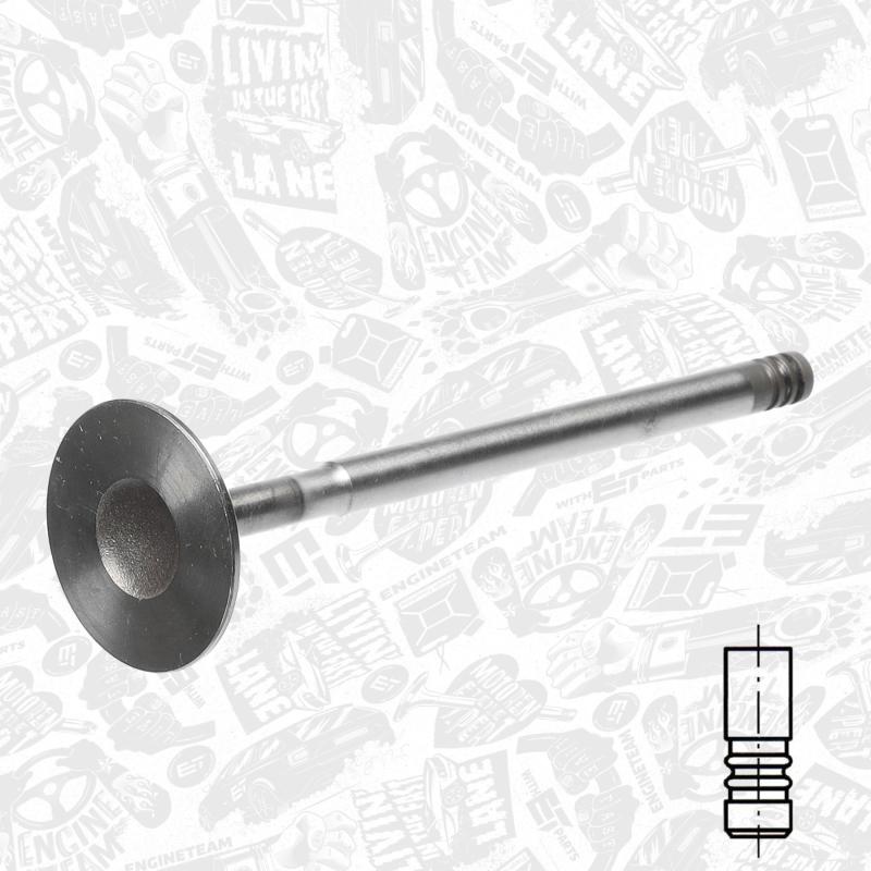 Soupape d'admission ET ENGINETEAM VI0099 - Visuel 2