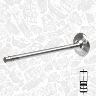 Soupape d'admission ET ENGINETEAM VI0104