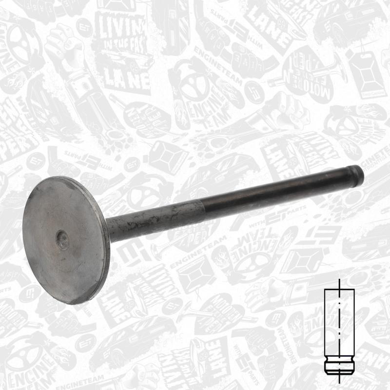 Soupape d'admission ET ENGINETEAM VI0106 - Visuel 2