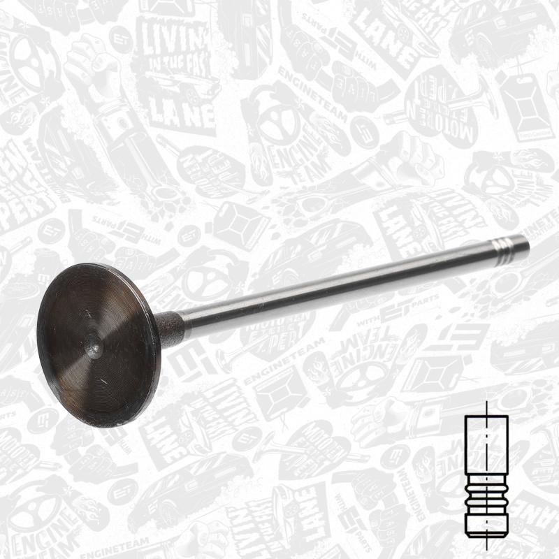 Soupape d'admission ET ENGINETEAM VI0115 - Visuel 2