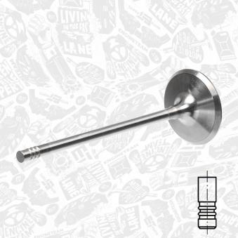 Soupape d'admission ET ENGINETEAM VI0124