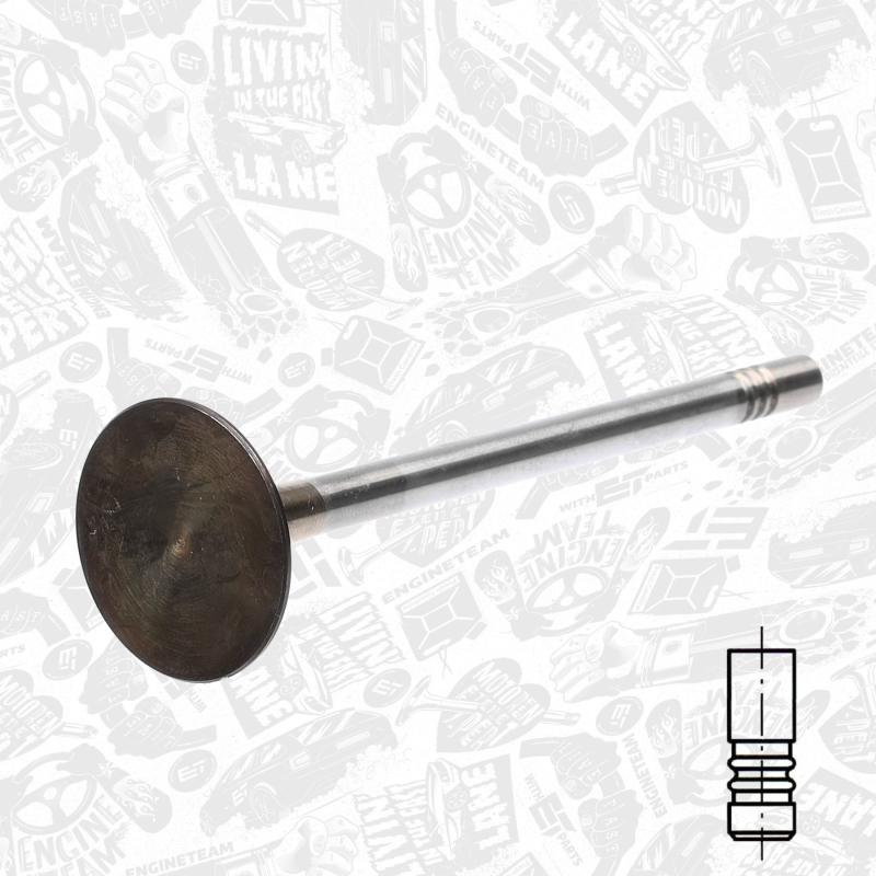 Soupape d'admission ET ENGINETEAM VI0126 - Visuel 2