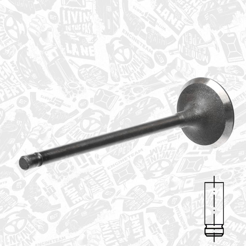 Soupape d'admission ET ENGINETEAM VI0131 - Visuel 1