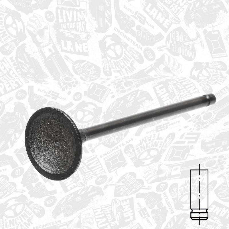 Soupape d'admission ET ENGINETEAM VI0131 - Visuel 2