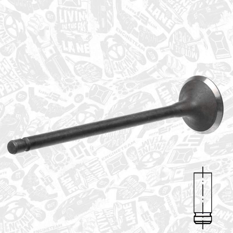 Soupape d'admission ET ENGINETEAM VI0132 - Visuel 1