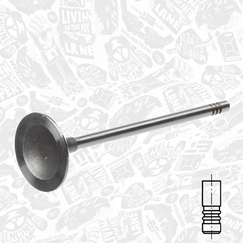 Soupape d'admission ET ENGINETEAM VI0138 - Visuel 2