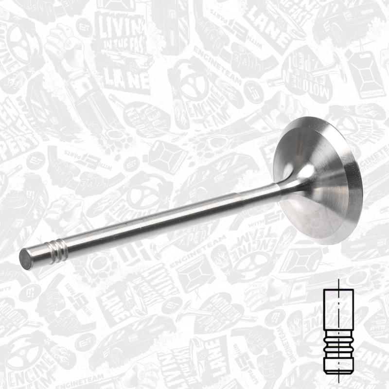Soupape d'admission ET ENGINETEAM VI0148 - Visuel 1