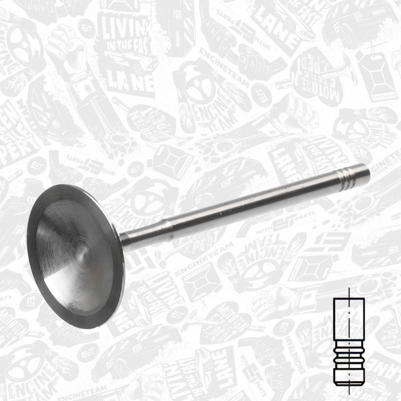 Soupape d'admission ET ENGINETEAM VI0148 - Visuel 2