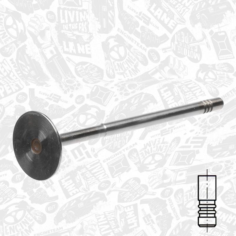 Soupape d'admission ET ENGINETEAM VI0162 - Visuel 2