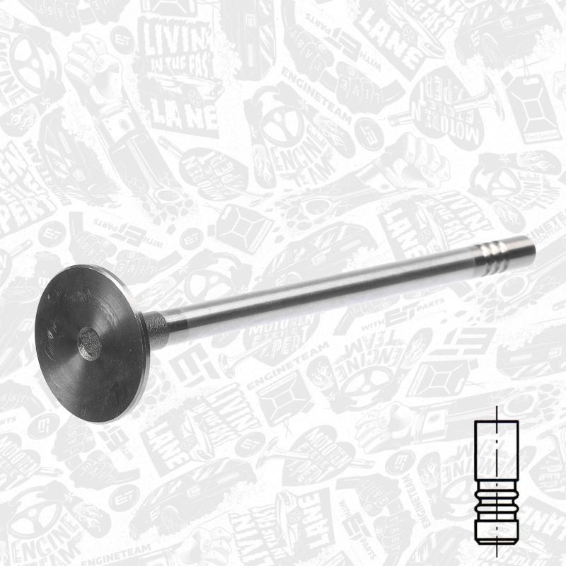 Soupape d'admission ET ENGINETEAM VI0165 - Visuel 2