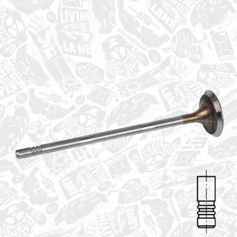 Soupape d'admission ET ENGINETEAM VI0170