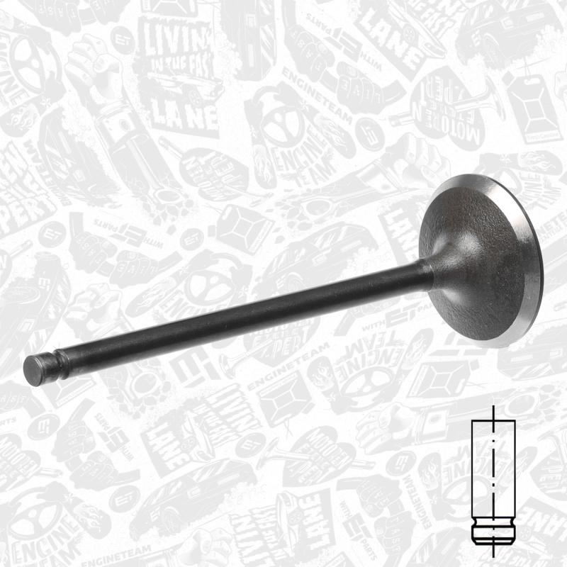 Soupape d'admission ET ENGINETEAM VI0175 - Visuel 1