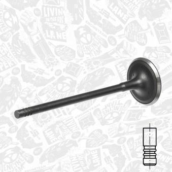 Soupape d'admission ET ENGINETEAM VI0181