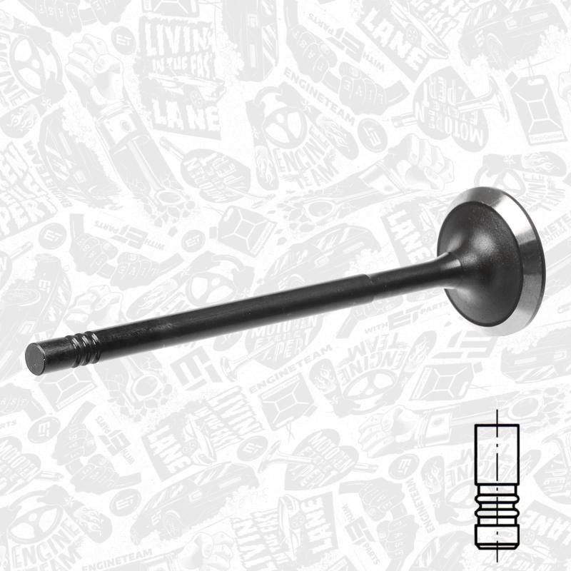 Soupape d'admission ET ENGINETEAM VI0182 - Visuel 1