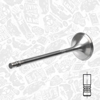 Soupape d'admission ET ENGINETEAM VI0188