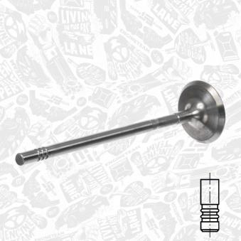 Soupape d'admission ET ENGINETEAM VI0197 pour HYUNDAI I20 1.3 TCe 150 - 150cv