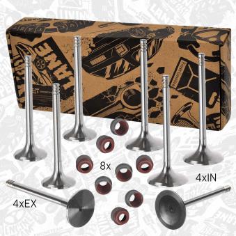 Kit de soupapes, soupapes d'admission/d'échappement ET ENGINETEAM VS0009 pour CUPRA LEON 1.6 - 100cv