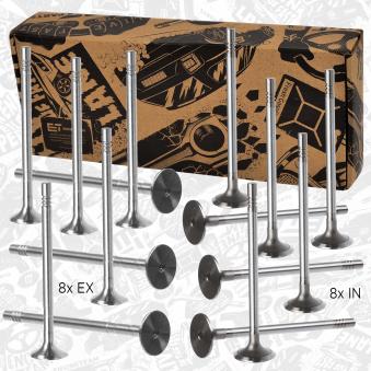 Kit de soupapes, soupapes d'admission/d'échappement ET ENGINETEAM [VS0021]