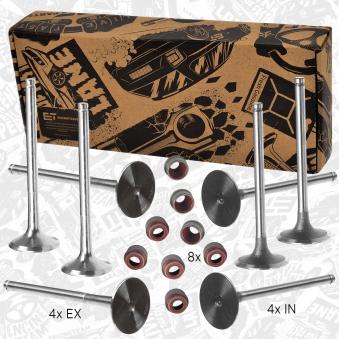 Kit de soupapes, soupapes d'admission/d'échappement ET ENGINETEAM VS0023VR1 pour CITROEN DS 1.6 - 87cv