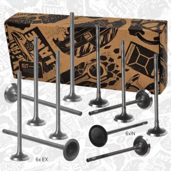 Kit de soupapes, soupapes d'admission/d'échappement ET ENGINETEAM VS0024 pour OPEL CORSA 1.0 - 115cv