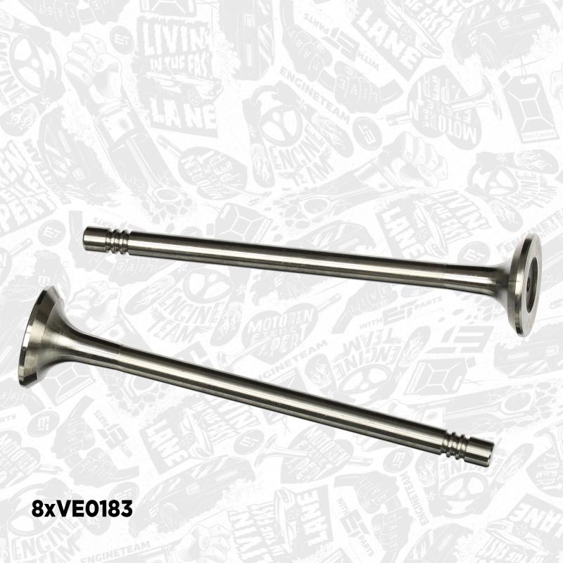 Kit de soupapes, soupapes d'admission/d'échappement ET ENGINETEAM VS0026 - Visuel 1