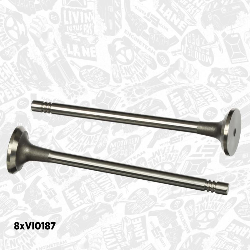 Kit de soupapes, soupapes d'admission/d'échappement ET ENGINETEAM VS0026 - Visuel 2