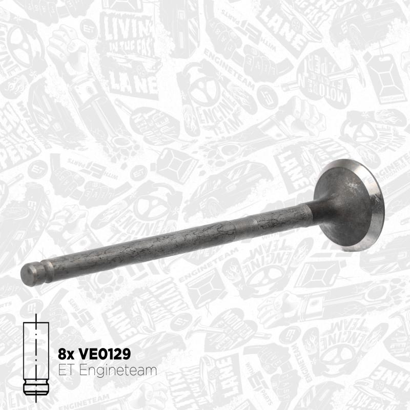 Kit de soupapes, soupapes d'admission/d'échappement ET ENGINETEAM VS0030 - Visuel 1