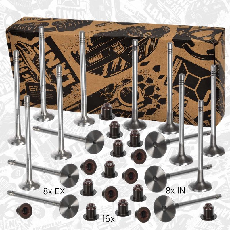 Kit de soupapes, soupapes d'admission/d'échappement ET ENGINETEAM VS0031 - Visuel 1