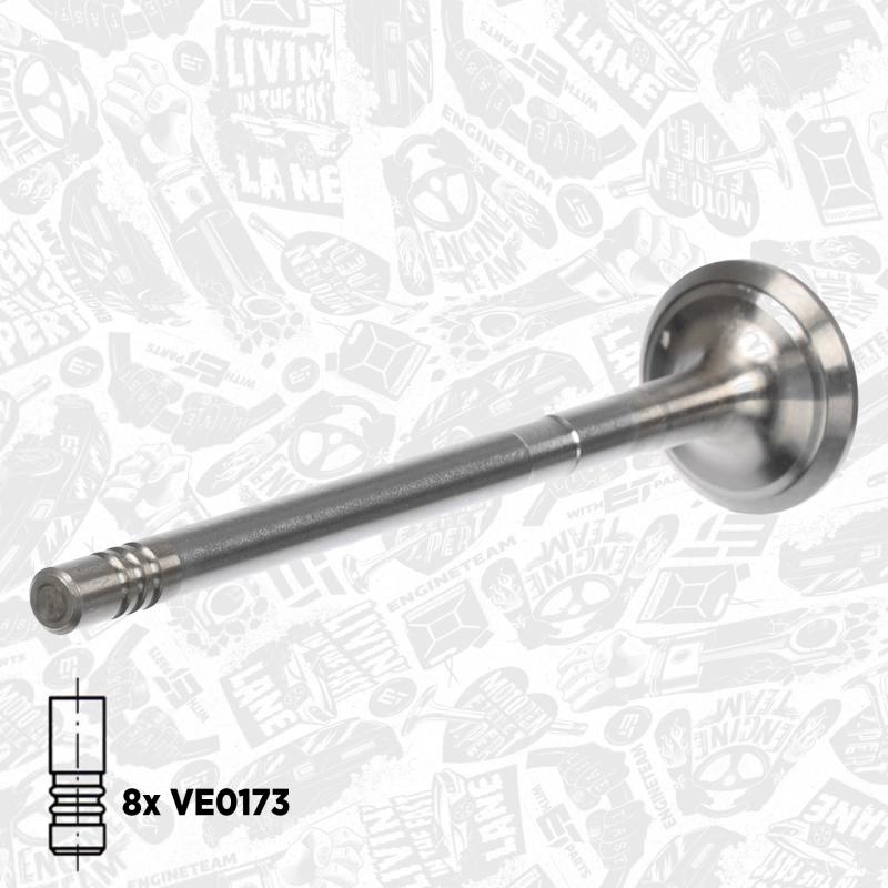 Kit de soupapes, soupapes d'admission/d'échappement ET ENGINETEAM VS0031 - Visuel 2