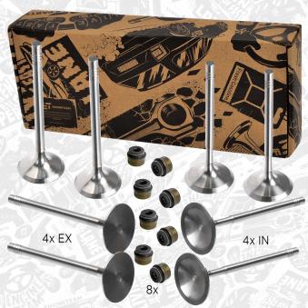 Kit de soupapes, soupapes d'admission/d'échappement ET ENGINETEAM VS0034 pour FORD C-MAX 1.2 TSI - 86cv