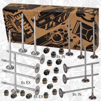 Kit de soupapes, soupapes d'admission/d'échappement ET ENGINETEAM VS0035